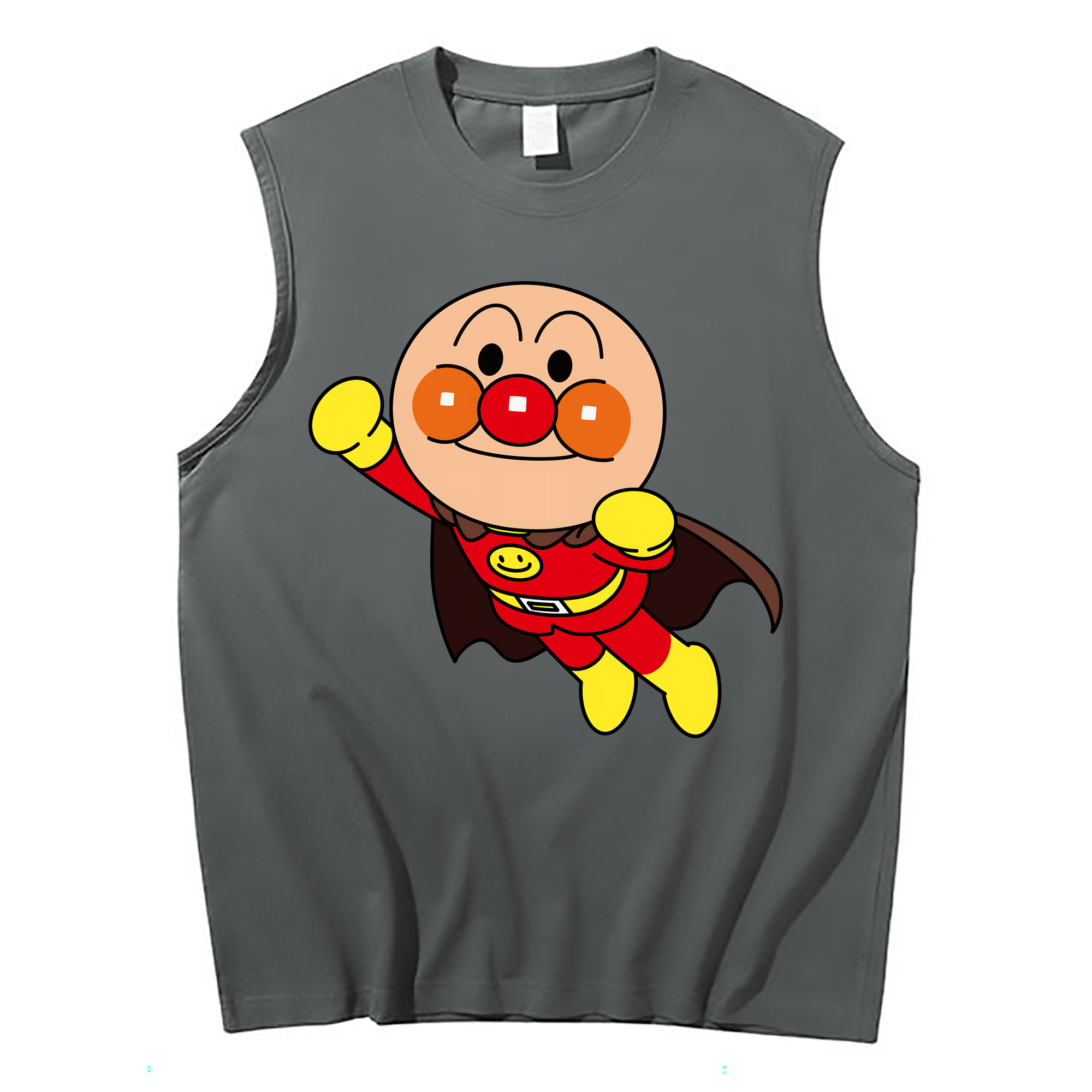 （画像用） アンパンマン Anpanman コットン100％タンクトップ（フロントプリント）